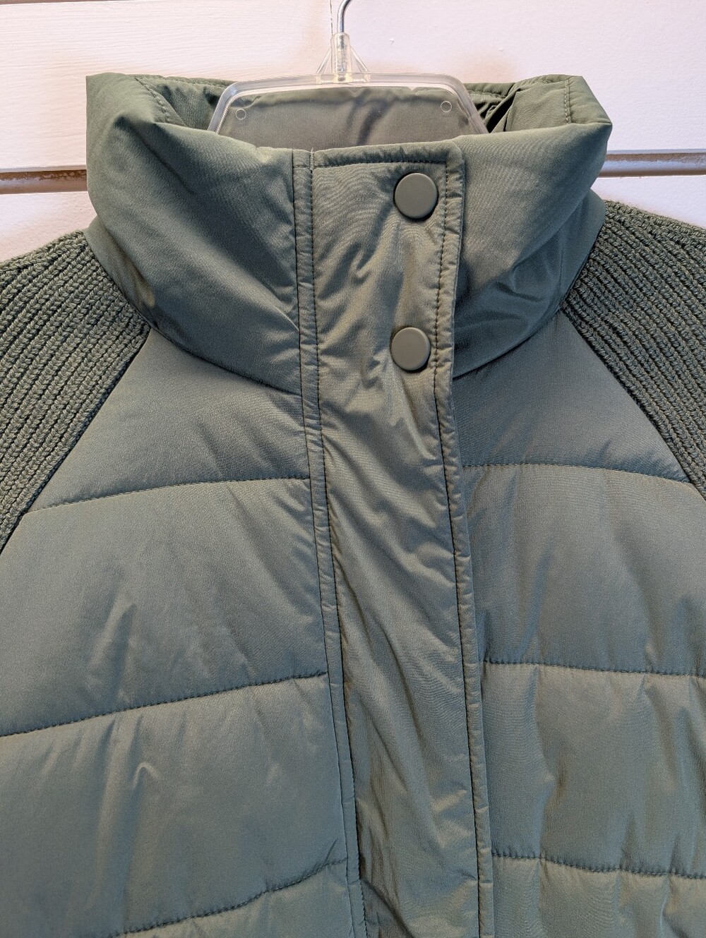 Athleta Incline Hybrid Jacket Size XXS Deep Fern EUC - Picture 5 of 12
